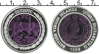 Продать Монеты Виргинские острова 5 долларов 2009 Биметалл