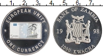 Продать Монеты Замбия 1000 квач 1999 Медно-никель