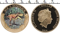 Продать Монеты Острова Кука 1 доллар 2014 Позолота
