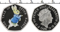 Продать Монеты Великобритания 50 пенсов 2017 Серебро
