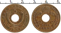 Продать Монеты Восточная Африка 5 центов 1936 Бронза