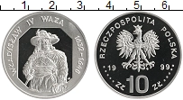 Продать Монеты Польша 10 злотых 1999 Серебро