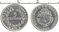 Продать Монеты Коста-Рика 5 сентим 1967 Медно-никель