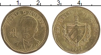 Продать Монеты Куба 1 песо 2014 Латунь