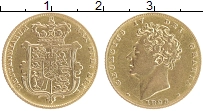 Продать Монеты Великобритания 1/2 соверена 1826 Золото