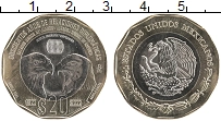 Продать Монеты Мексика 20 песо 2022 Биметалл