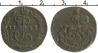 Продать Монеты 1762 – 1796 Екатерина II 1 деньга 1787 Медь