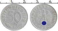 Продать Монеты Третий Рейх 50 пфеннигов 1943 Алюминий