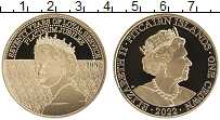 Продать Монеты Острова Питкэрн 1 крона 2022 Позолота