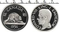 Продать Монеты Канада 1 крона 1936 Серебро