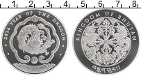 Продать Монеты Бутан 200 нгултрум 2024 Серебро