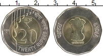 Продать Монеты Индия 20 рупий 2020 Биметалл