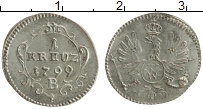Продать Монеты Силезия 1 крейцер 1799 Серебро