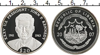 Продать Монеты Либерия 20 долларов 2000 Серебро