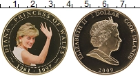 Продать Монеты Острова Кука 1 доллар 2009 Позолота