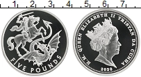 Продать Монеты Тристан-да-Кунья 5 фунтов 2020 Серебро