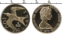 Продать Монеты Виргинские острова 100 долларов 1975 Золото