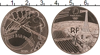 Продать Монеты Франция 1/4 евро 2024 Медь