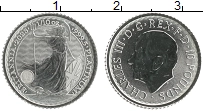 Продать Монеты Великобритания 10 фунтов 2023 Платина
