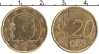 Продать Монеты Бельгия 20 евроцентов 2019 Латунь
