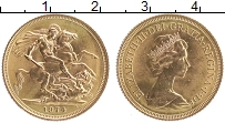Продать Монеты Великобритания 1 соверен 1974 Золото