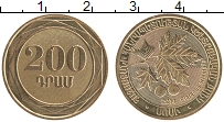 Продать Монеты Армения 200 драм 2014 Латунь