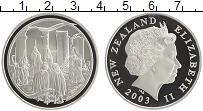 Продать Монеты Новая Зеландия 1 доллар 2003 Серебро