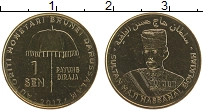 Продать Монеты Бруней 1 сен 2017 Латунь
