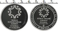 Продать Монеты Турция 20 лир 2016 Серебро