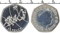 Продать Монеты Великобритания 50 пенсов 2011 Серебро