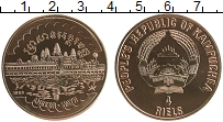Продать Монеты Камбоджа 4 риеля 1989 Медь
