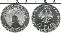Продать Монеты Германия 20 евро 2024 Серебро
