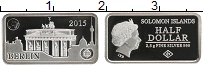 Продать Монеты Соломоновы острова 1/2 доллара 2015 Серебро