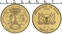 Продать Монеты Нигер 100 франков 2020 Золото