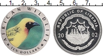 Продать Монеты Либерия 10 долларов 2002 Посеребрение