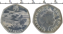 Продать Монеты Великобритания 50 пенсов 2011 Серебро