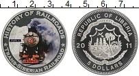 Продать Монеты Либерия 5 долларов 2011 Серебро