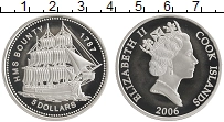 Продать Монеты Острова Кука 5 долларов 2006 Серебро