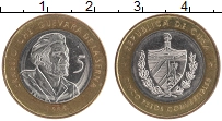 Продать Монеты Куба 5 песо 1999 Биметалл