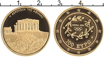 Продать Монеты Греция 100 евро 2004 Золото