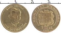 Продать Монеты Андорра 1 сентим 2005 Латунь