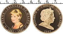 Продать Монеты Острова Кука 1 доллар 2007 Позолота