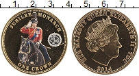 Продать Монеты Тристан-да-Кунья 1 крона 2014 Позолота