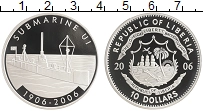 Продать Монеты Либерия 10 долларов 2006 Посеребрение