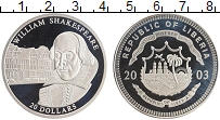 Продать Монеты Либерия 20 долларов 2003 Серебро