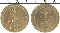 Продать Монеты Южная Корея 1000 вон 2002 Бронза