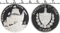 Продать Монеты Куба 10 песо 2003 Серебро