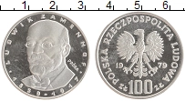 Продать Монеты Польша 100 злотых 1979 Серебро