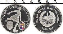 Продать Монеты Лаос 1000 кип 2014 Серебро