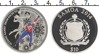 Продать Монеты Самоа 10 долларов 2014 Серебро